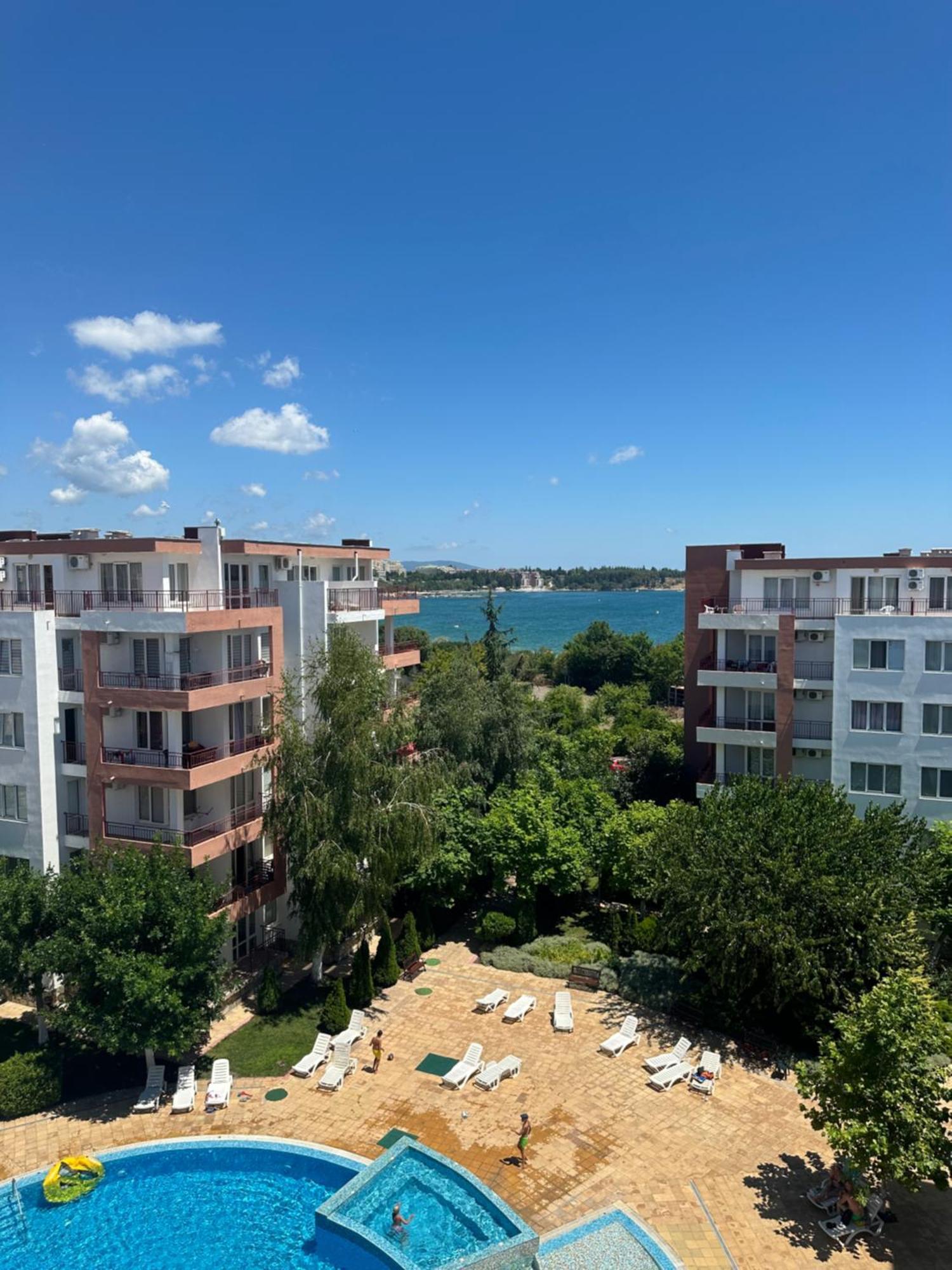 Riviera Fort Beach Apartments By Kalina Resort, Ravda Exterior foto