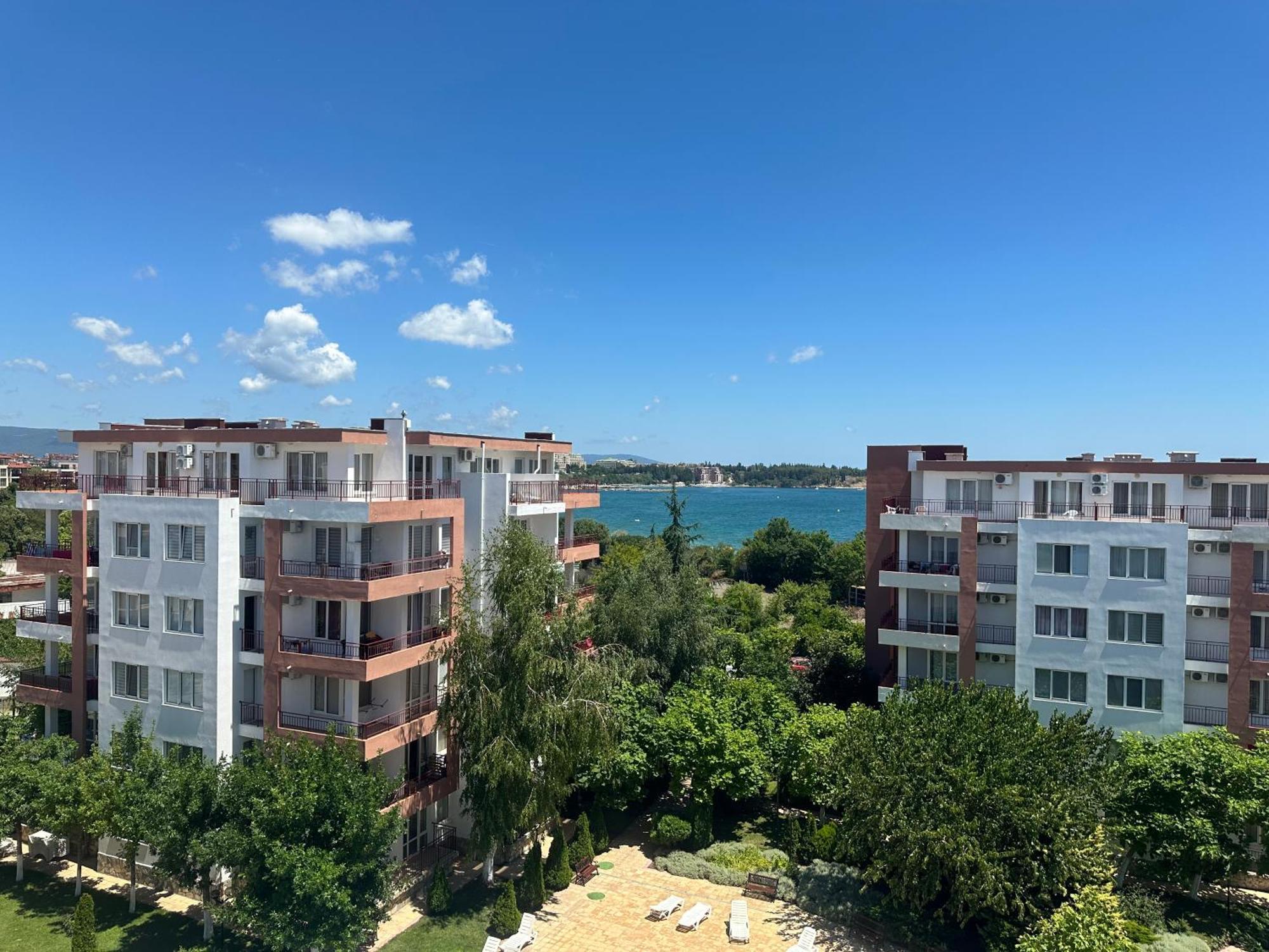 Riviera Fort Beach Apartments By Kalina Resort, Ravda Exterior foto